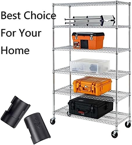 Wire Shelf Lock Clips 72 Pack for 1" Post