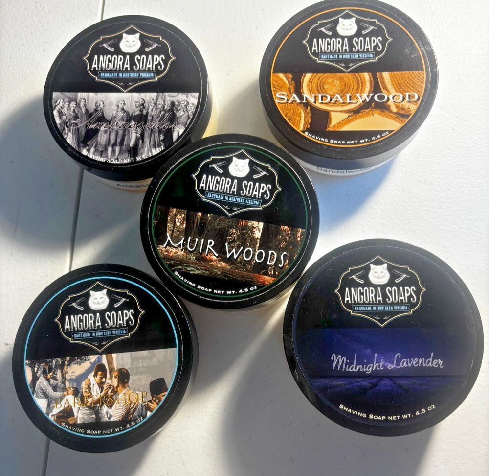 Angora Soaps Shave Soaps