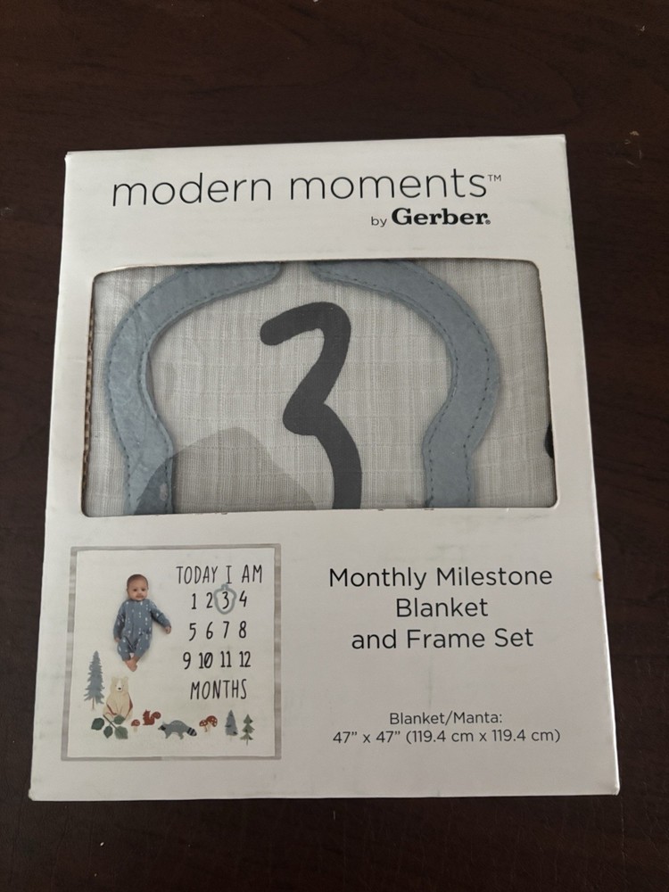 Gerber Milestone Blanket