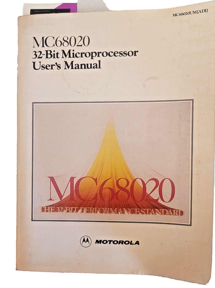 MC68020 32-Bit Microprocessor User’s Manual – Motorola (1984)