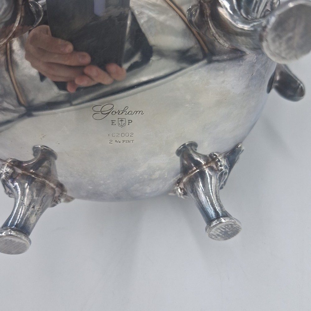 Gorham YC2002 Silver Plated Tea Pot