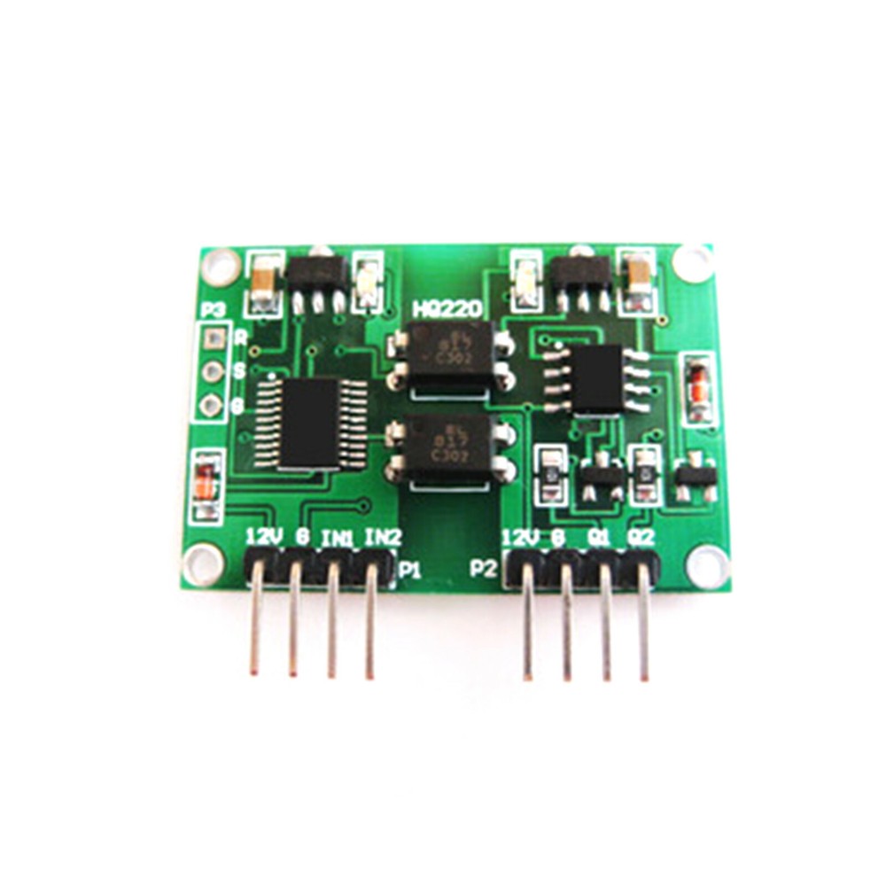 Isolated signal mini-voltage 0-5v linear conversion transmitter module 2channels