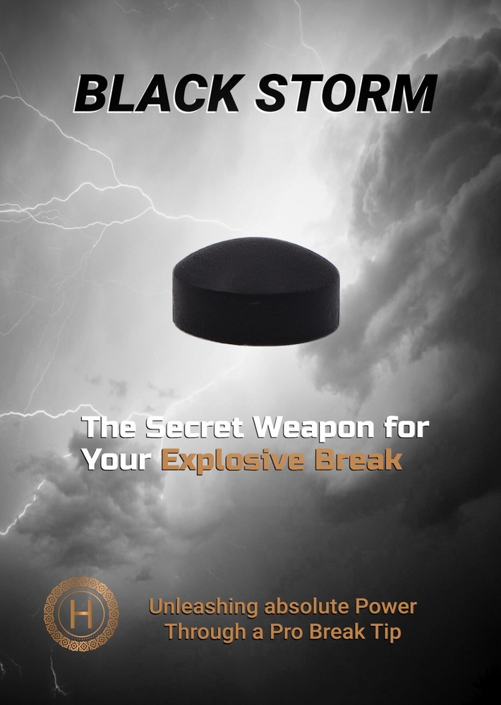Horo Black Storm - 15mm Break/Jump Cue Tip