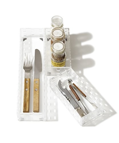 | Bricks Set 90078 | Stackable Bins | Storage Bins for Kitchen Gadgets