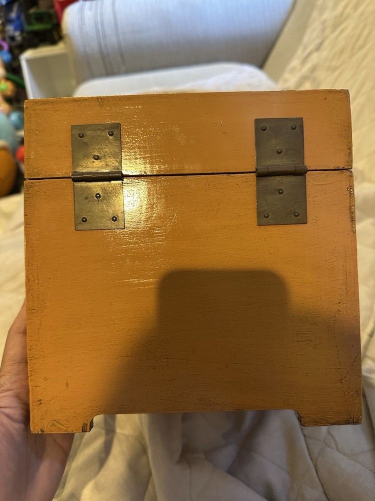 Vintage Wooden Storage Chest