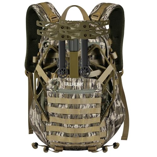 Saddle Hunting Backpack, 28L Tree Saddle Hunting Pack for Platform and