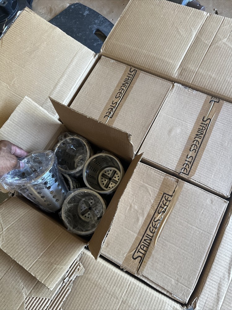 Winco Flatware Cylinder, Perforated, S/S (80 Each)