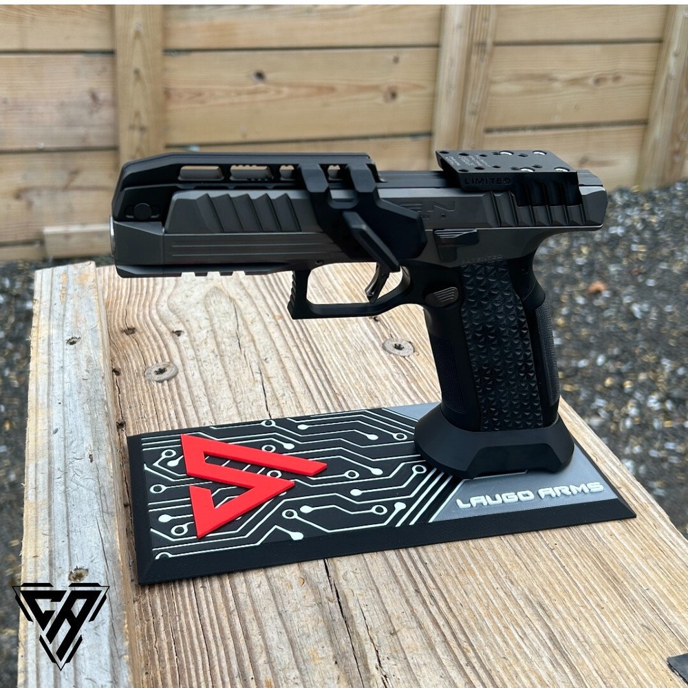 Laugo Arms Alien Creator Evolution Pistol Stand Display Type 3 - Cortech Armory