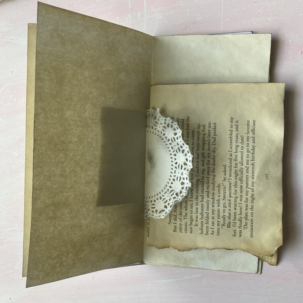 3pc Junk Journal Pages ✿ Handmade Paper Signatures Collage & Bookbinding