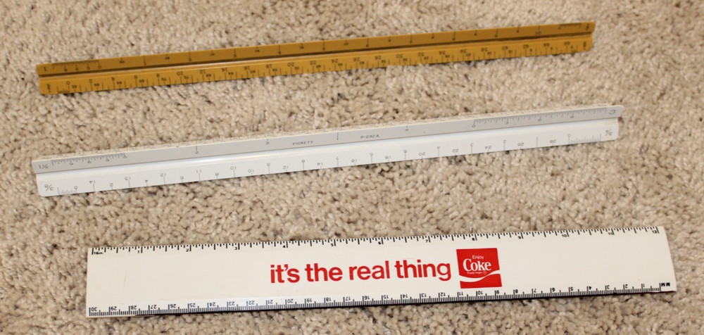 VTG Lot 25 Architectural Engineer Engineering Drafting Templates Tools Stencils