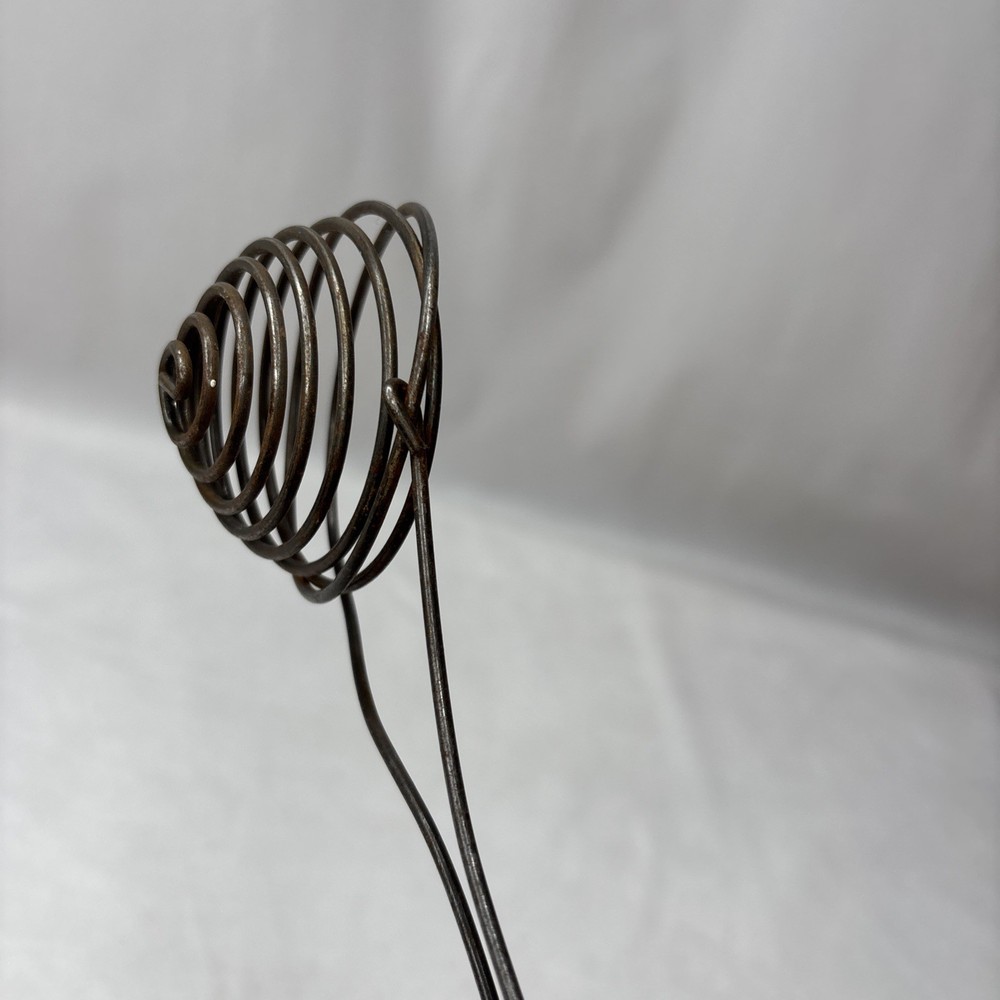 VTG Primitive Rustic Coiled Wire Metal Egg Separator - Kitchen Utensils/Decor