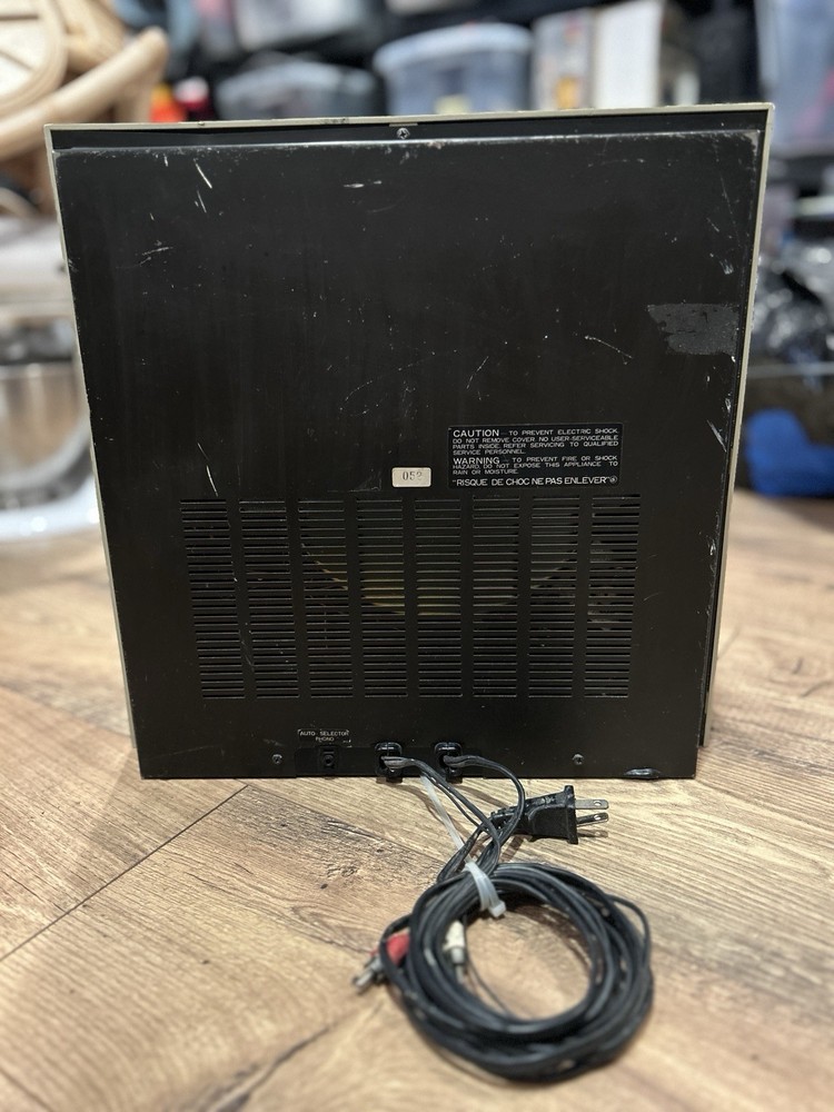Vintage Mitsubishi LT-10V Vertical Linear Tracking Turntable