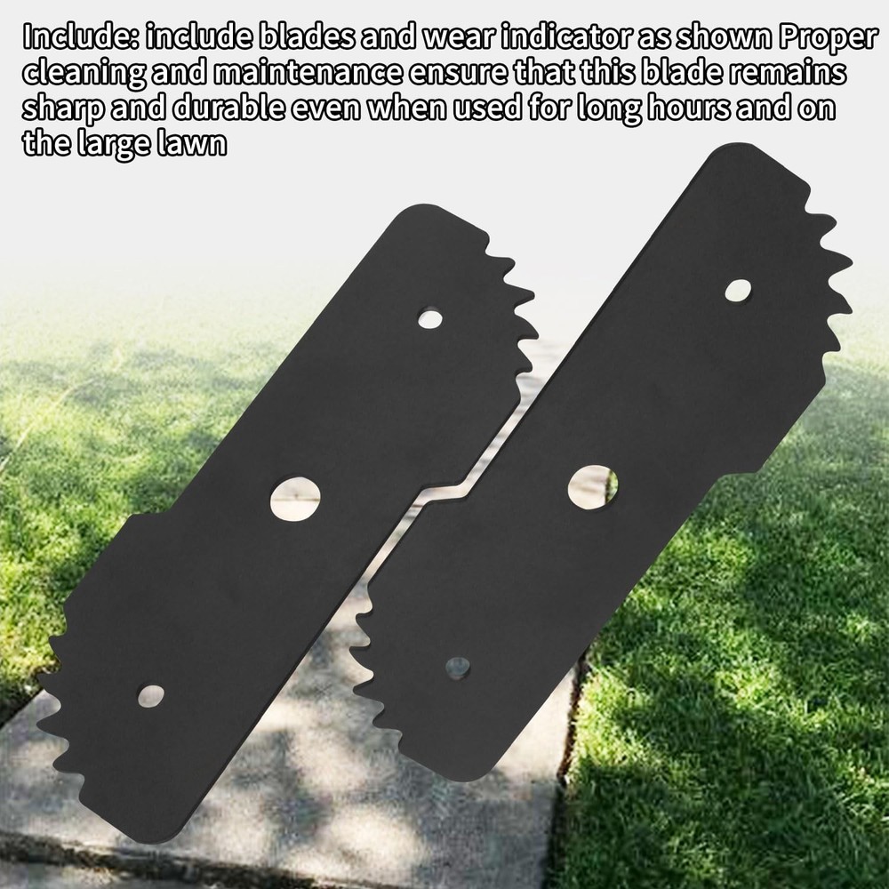 3 Pack EB-007 Edge Hog Heavy-Duty Edger Replacement Blade Compatible with...