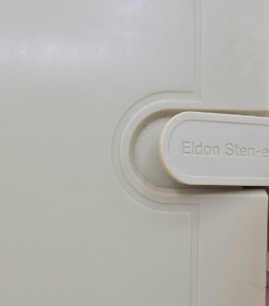 VINTAGE 1979 Eldon Sten-ette Plastic Document Holder Stand for Typing or Recipes