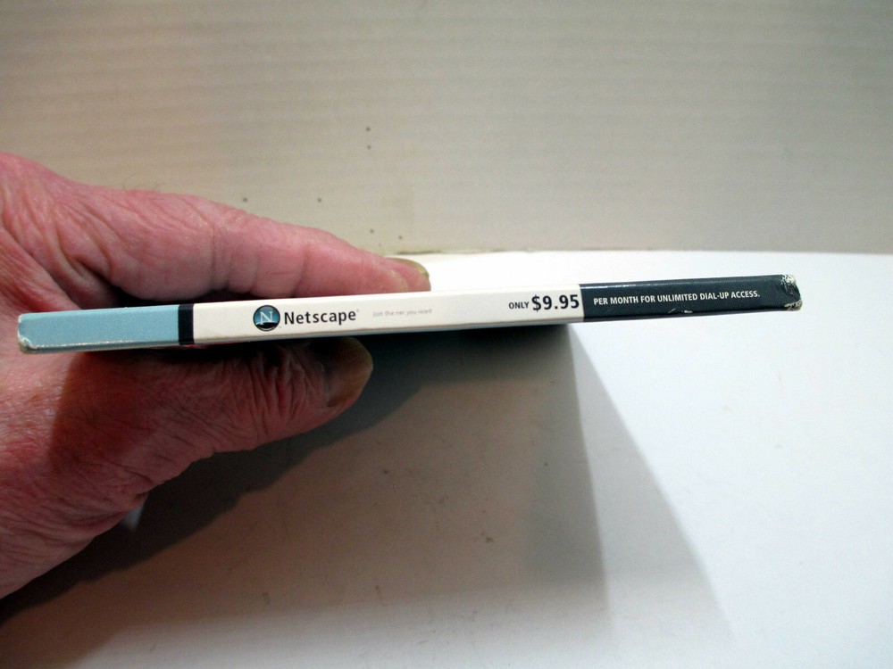 Netscape Internet Service Installation CD Dial-Up Access Circa 2004 NEW Sealed