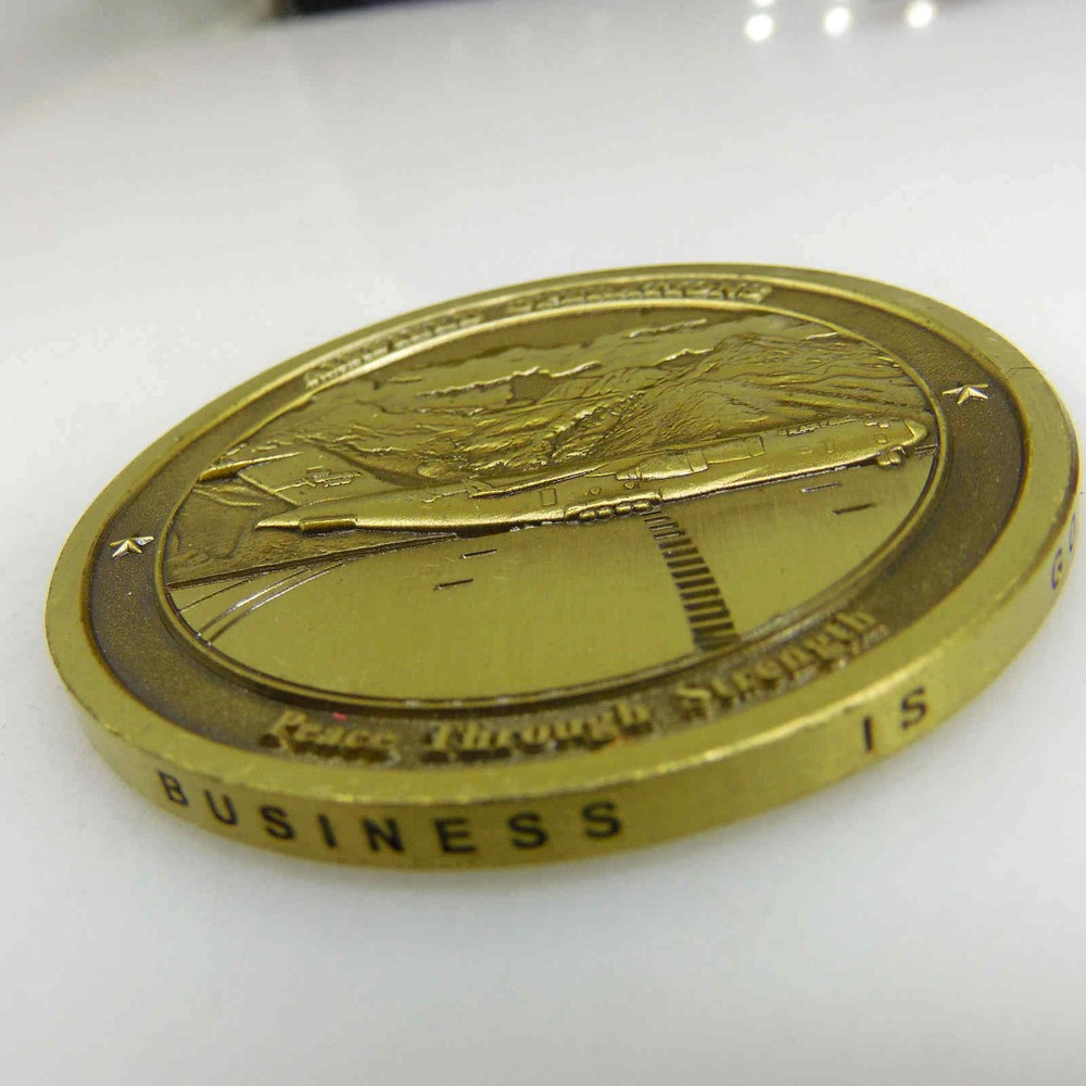 THULE AIR BASE 2017 AIRFIELD OPERATIONS CHALLENGE COIN