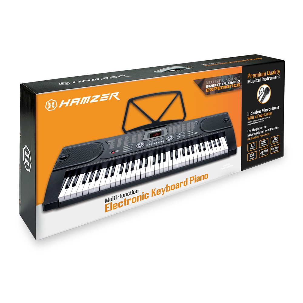 OPEN BOX - 61-Key Electronic Keyboard Portable Digital Piano