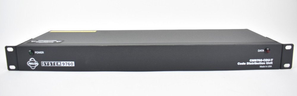 Pelco CM9760-CDU-T Rev A2 Matrix Code Distribution Unit RS-422 16-Channel