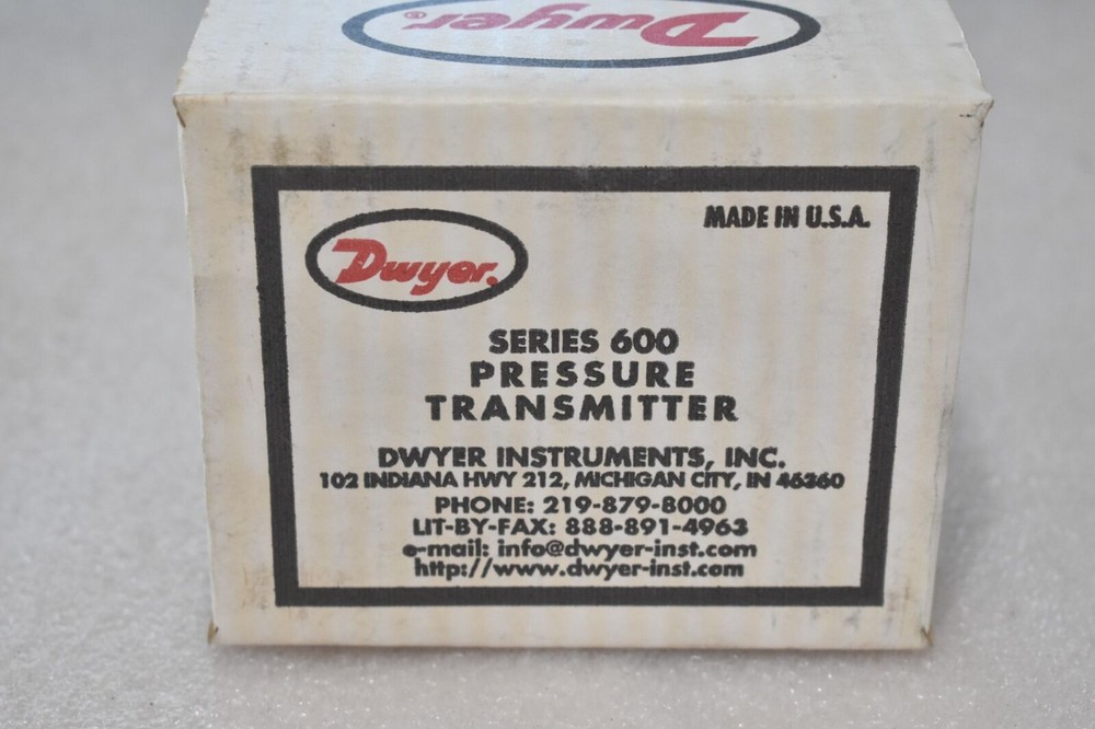 DWYER MODEL 604D-60 MINIHELIC DIFFERENTIAL PRESSURE INDICATING TRANSMITTER