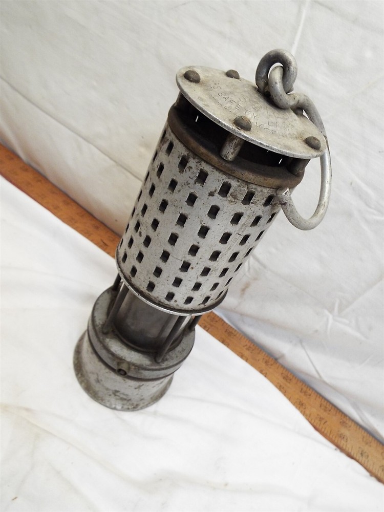 Koehler Model 201 Permissible Miners Safety Lantern Coal Mining Lamp Light Mine