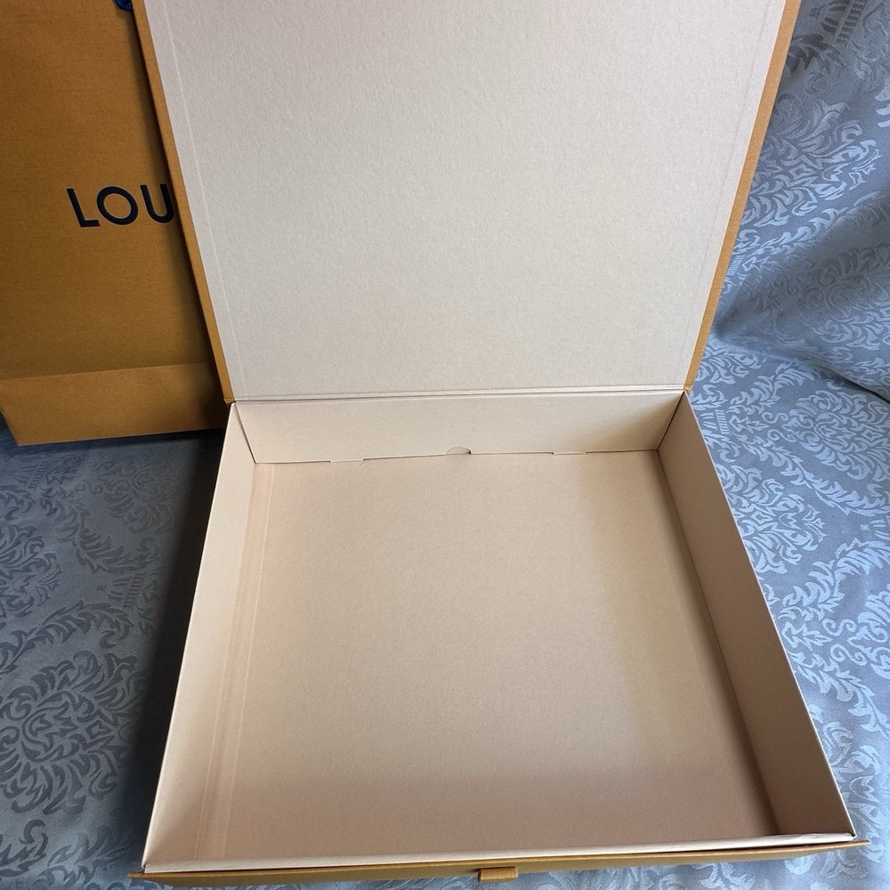Authentic LOUIS VUITTON Large Empty Gift Bag & Medium Box Empty Packaging