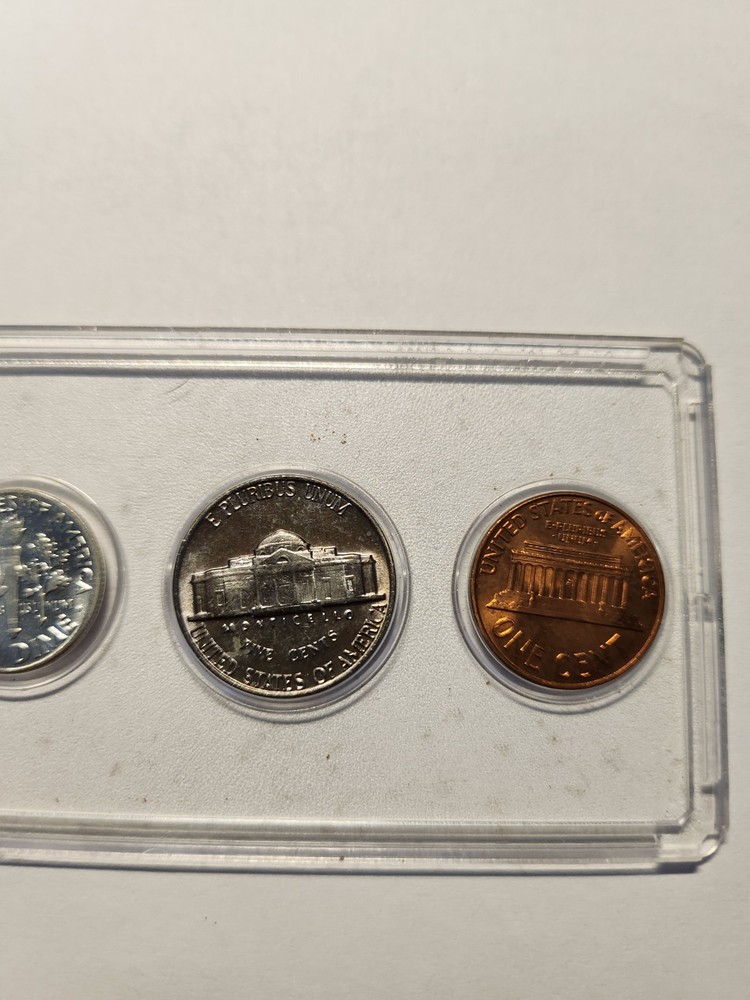 1964P Mint Set In Whitman Holed