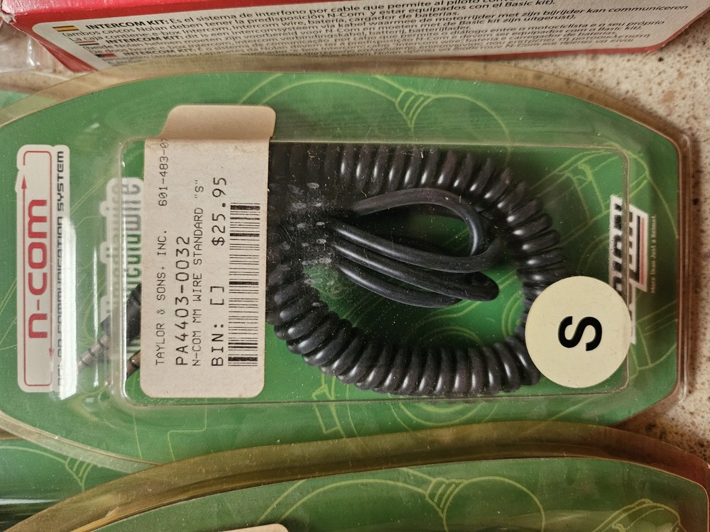 Nolan Communication System And Accessories. 2 Intercom Kits For Motorcycle.