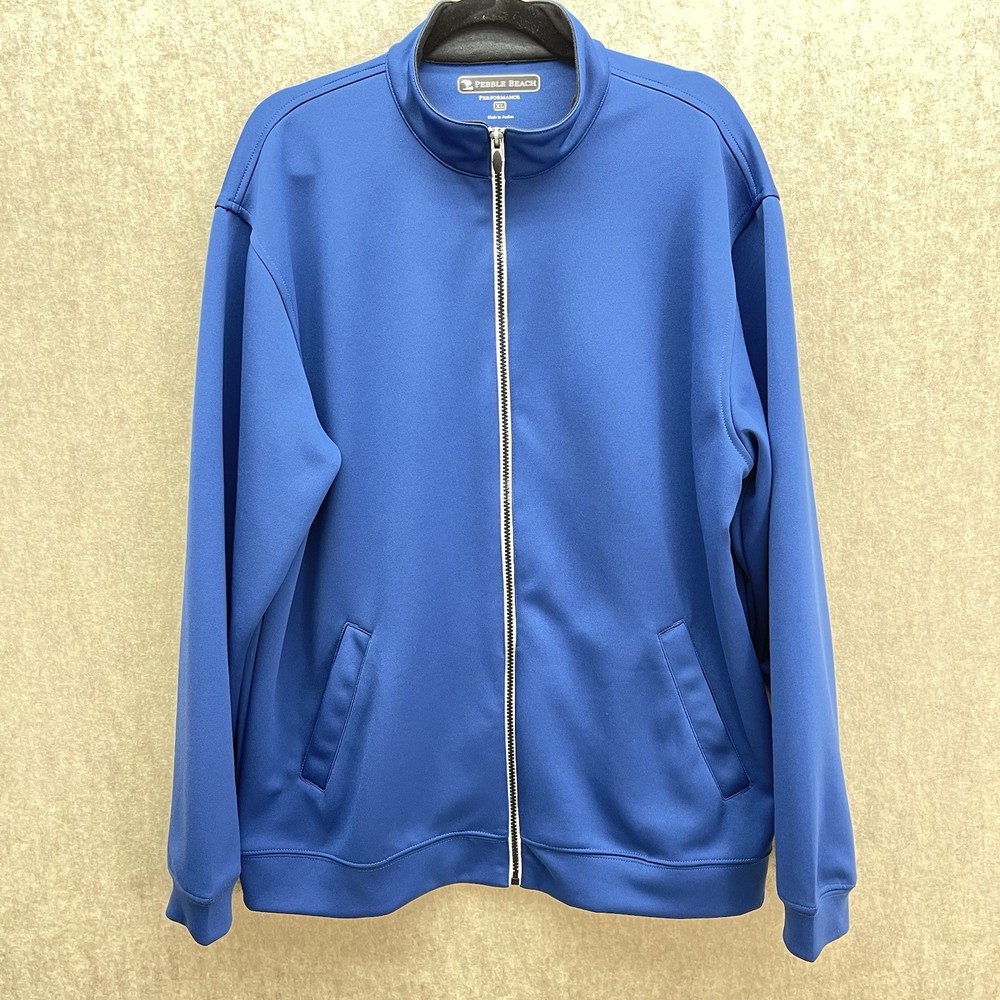 Pebble Beach Performance Zip Up Jacket Size XL