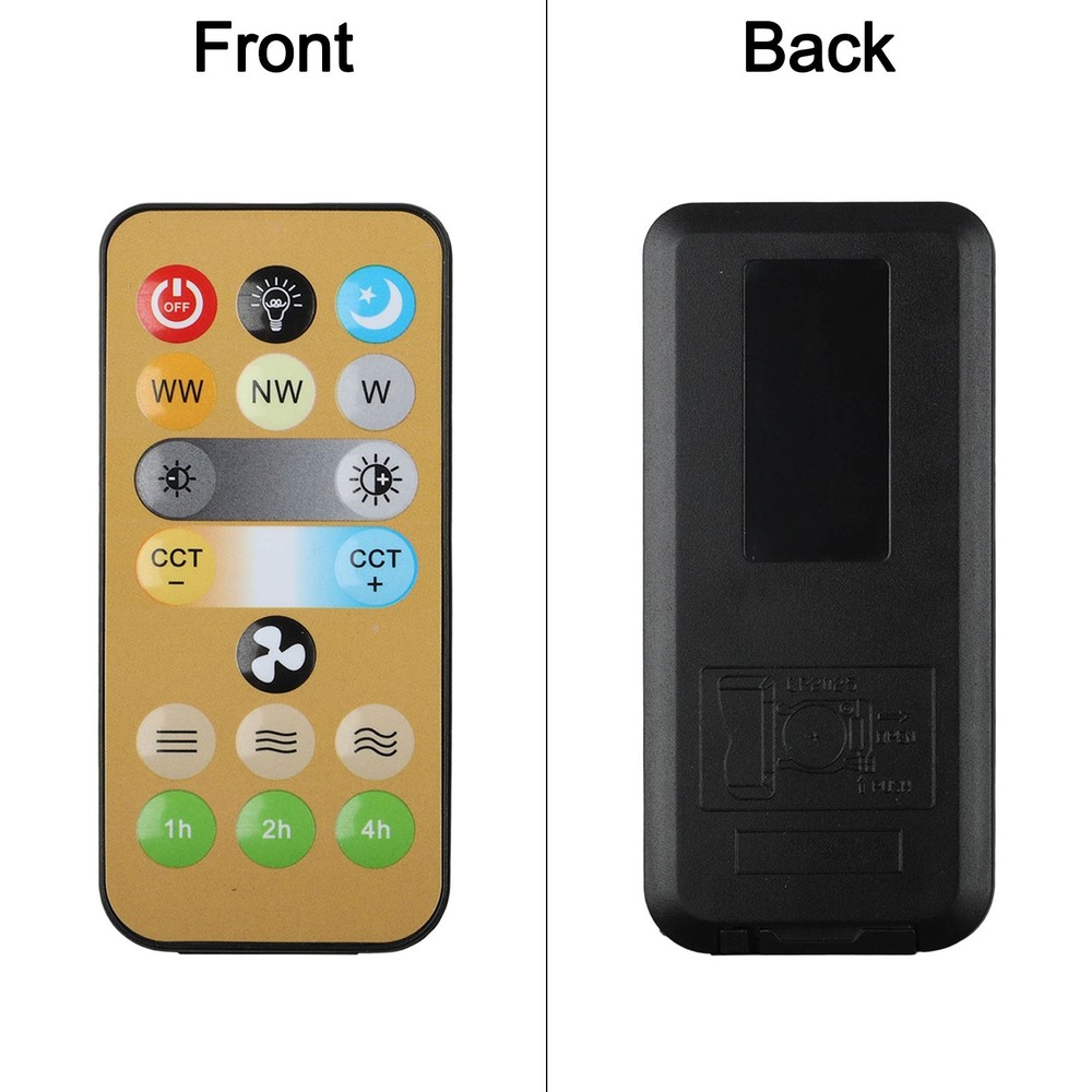 2 Pack For E27 Ceiling Fan Remote Control for Convenient For Home Lighting