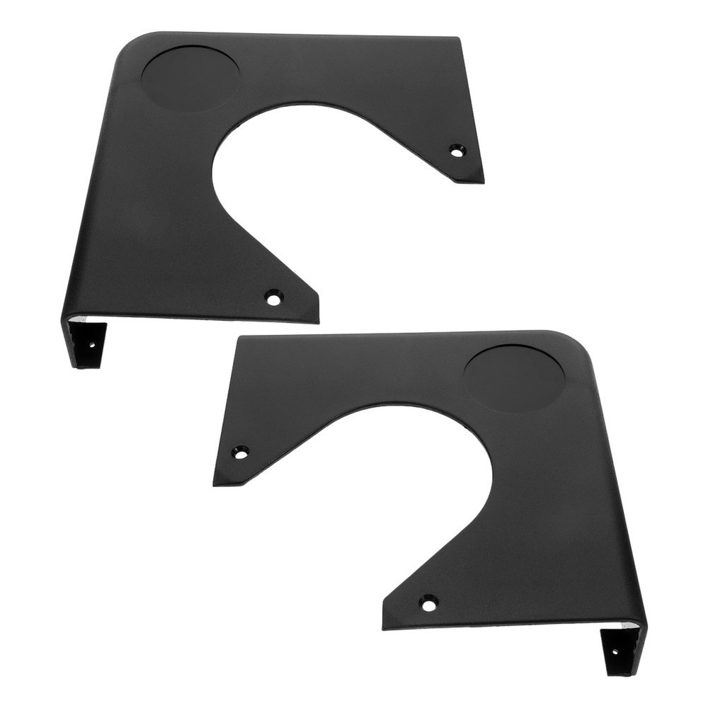 2 Pcs Billiard Table Corner Plastic Guards Black Snooker Table Accessories