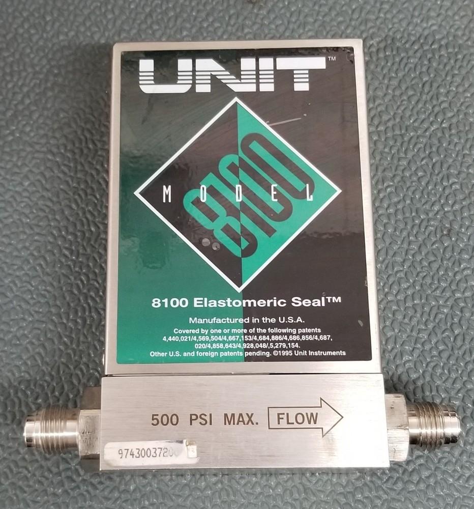 UNIT 8100 Elastomeric Seal Flow Controller 500 PSI UFC-8100, 8100-100492