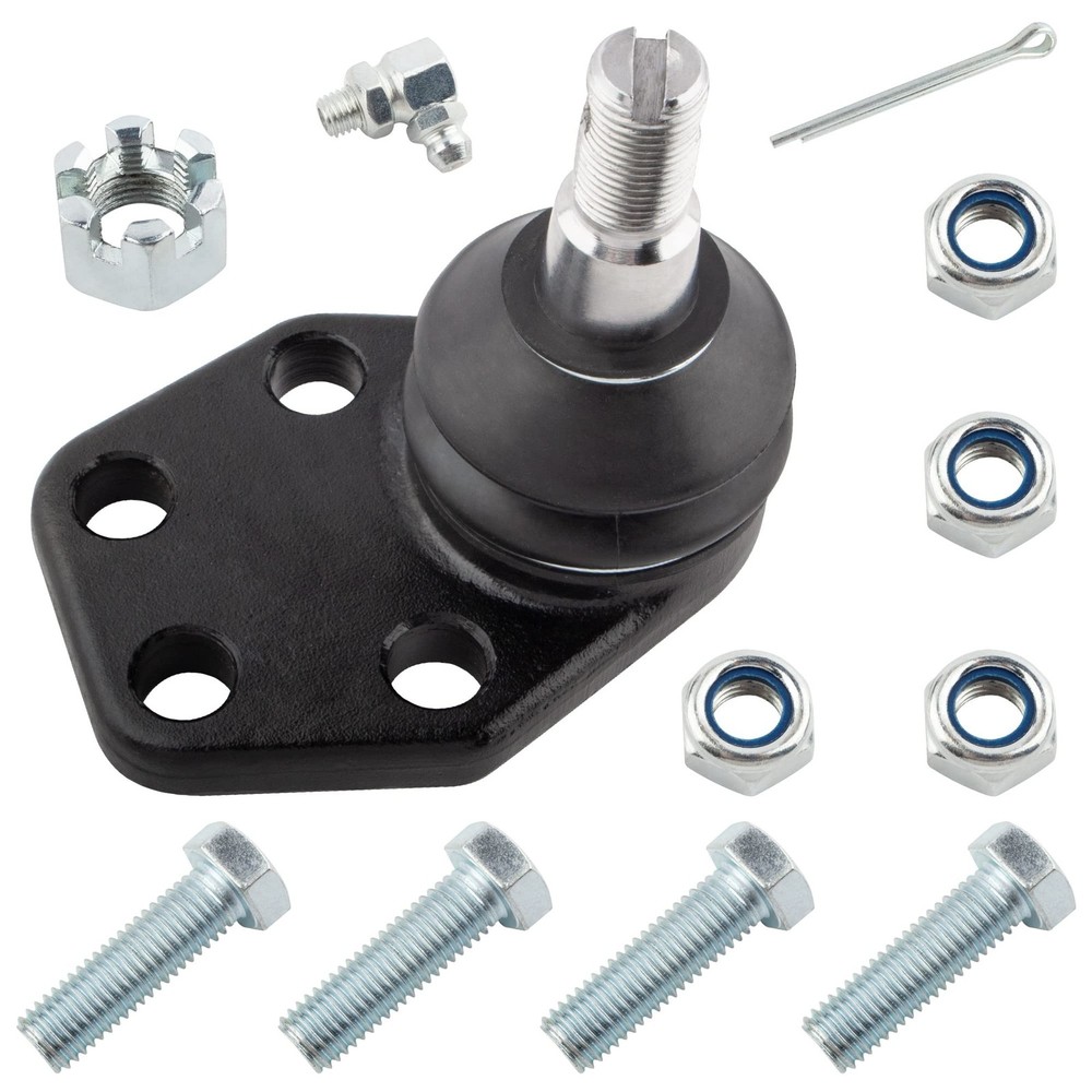 4Pcs Front Suspension Upper & Lower Ball Joints Kit Set Left Driver & Right P...