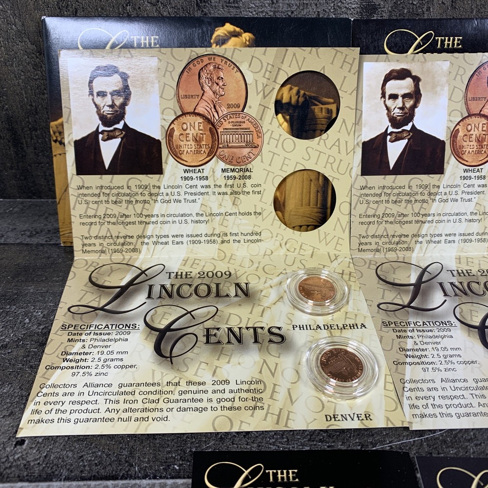 2009 BICENTENNIAL PROGRAM THE LINCOLN CENT ISSUED 2 ISSUED 3 PENNY