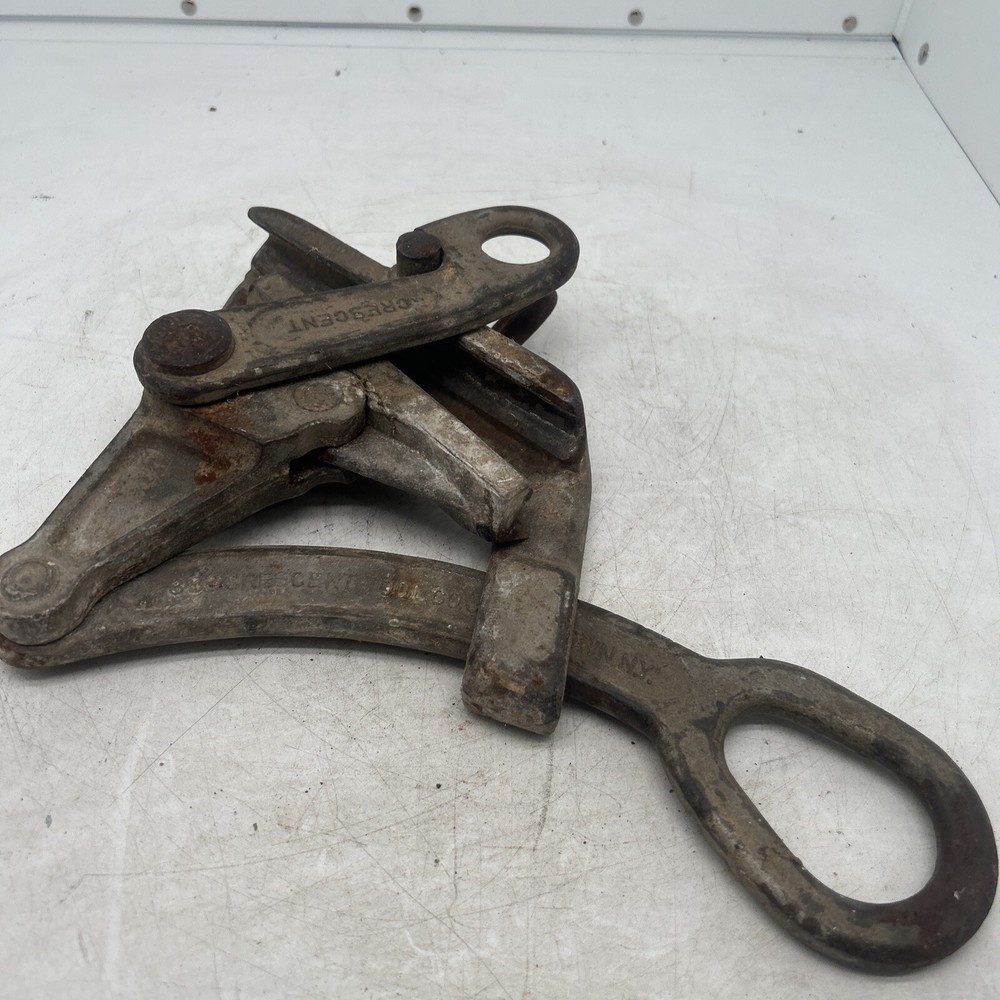 Antique Crescent No.369 Cable Pulling  Wire Tugger Tool,Lineman,Tools