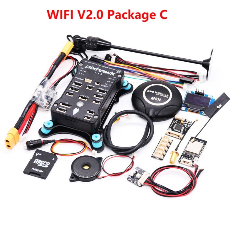 WIFI V2.0 Pixhawk 2.4.8 Flight Controller w/ I2C Expansion Board+PPM Encoder