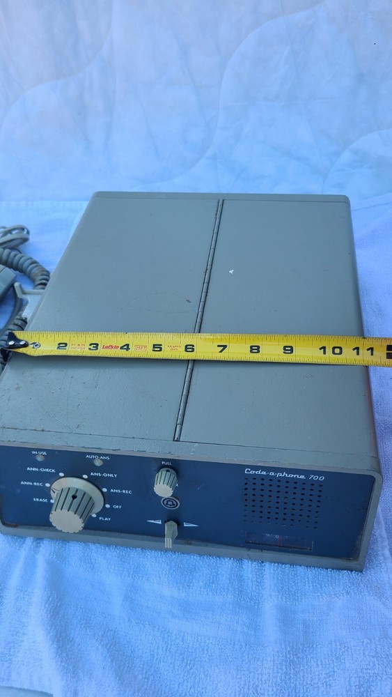 Western Electric Code-A-Phone 700 Answering Machine PARTS ONLY 1965 Pre-Release
