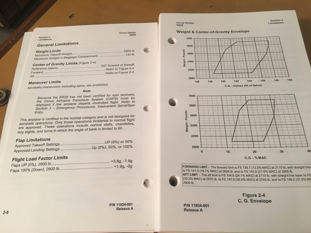 Cirrus Design SR20 Pilot's Operating Handbook