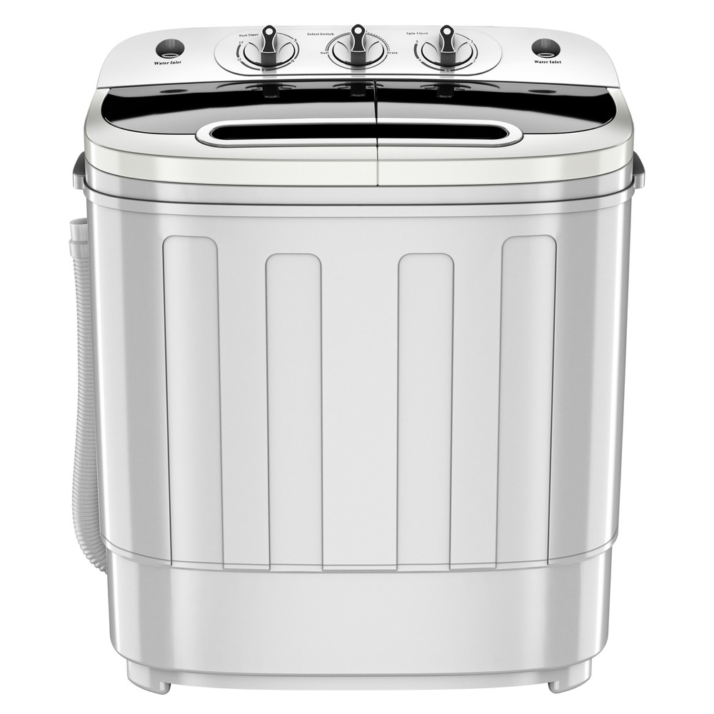 Twin Tub Washing Machine Fast Dryer & Efficient Spin Washer for Small Room