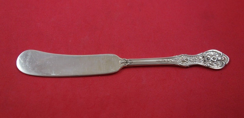 Springtime by International Sterling Silver Butter Spreader Flat Handle 5 3/4"