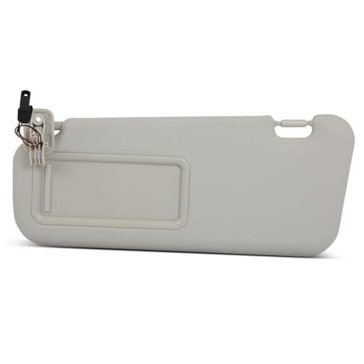 Left Driver Side Car Sun Visor With Left Driver Side[BBM2-69-320C-75] Gray