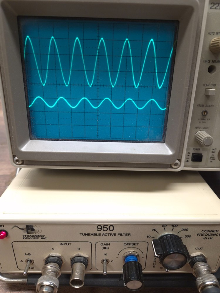 Frequency Devices 950 Tunable Active Filter