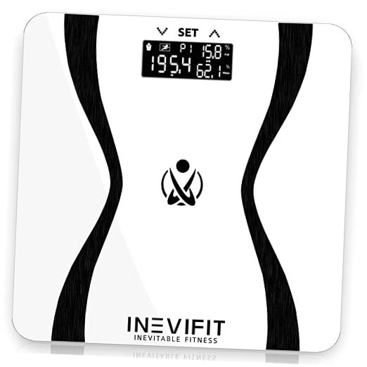 Body-Analyzer Scale, Highly Accurate Digital Bathroom Body Ivory White