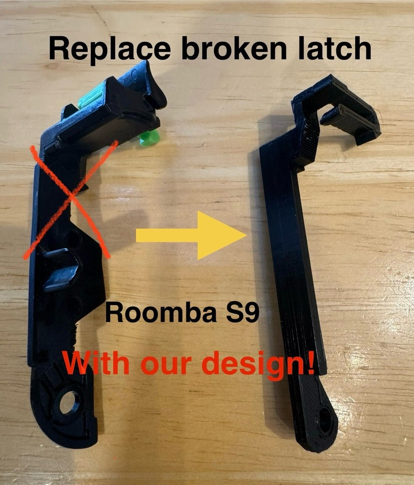 iRobot Roomba Cleaning Head Module Brush Roller Door Latch Arm S9 S9+ plus 9550