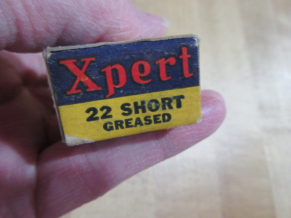 Empty Ammo Box Western Xper 22 SHORT W18 #19