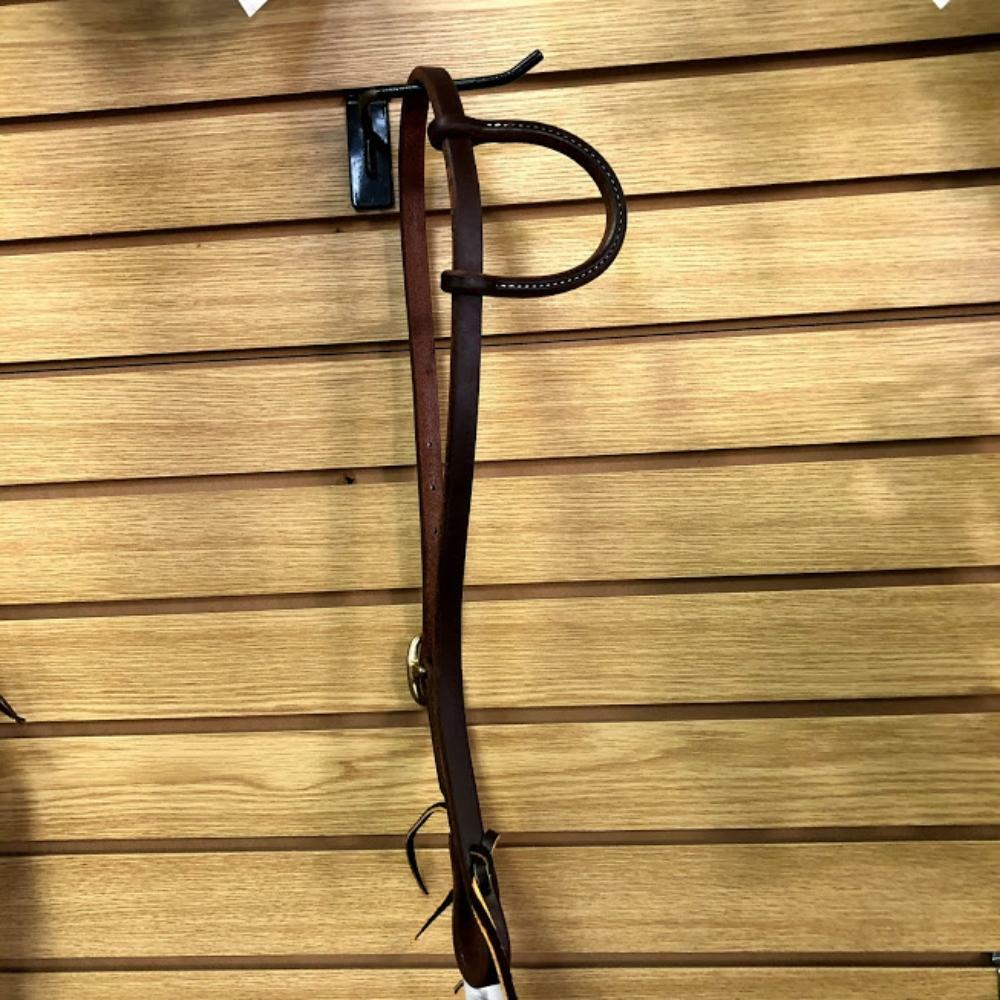 Huber's Custom Tack Leather One Ear Headstall NEW