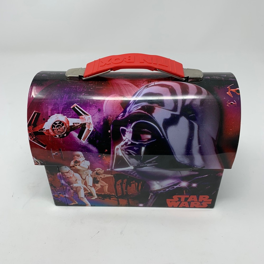 Star Wars Workmans Carry Tin - Darth w Stormtroopers 44535