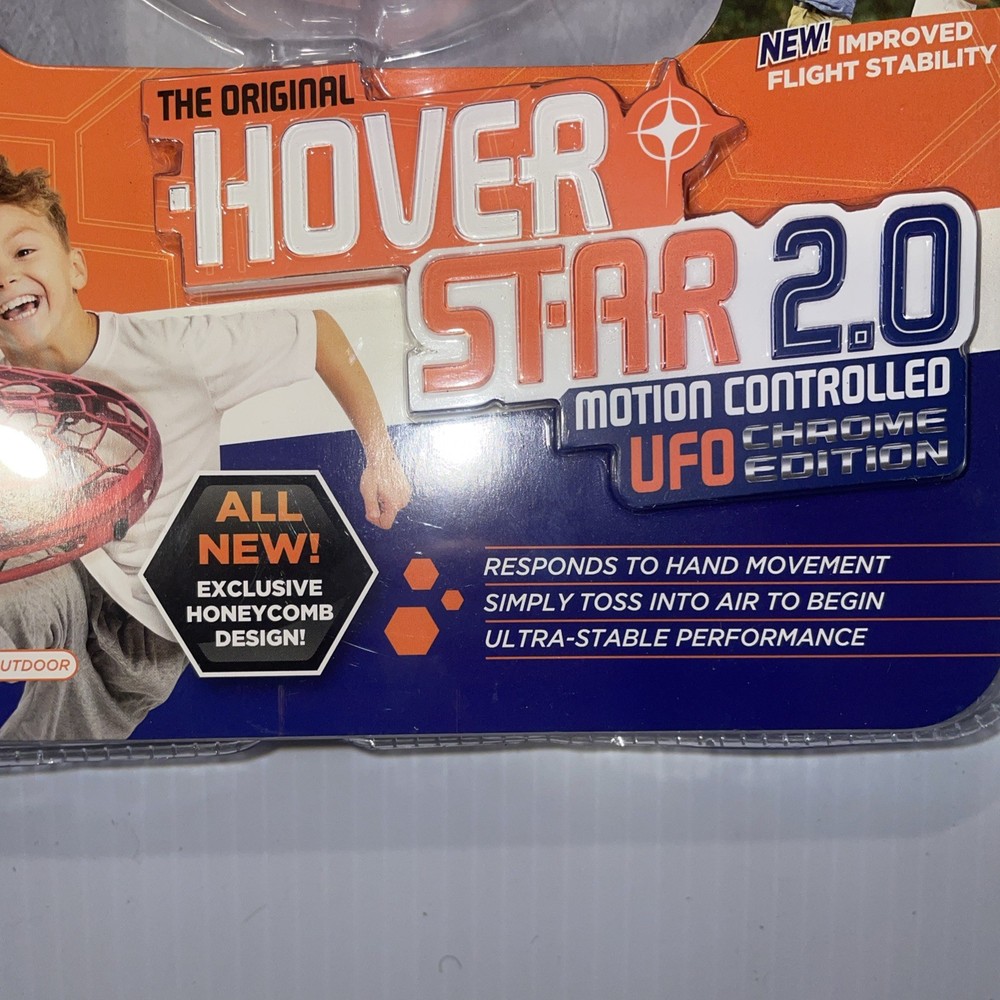 Hover Star 360 Motion Controlled UFO (Red) - NEW
