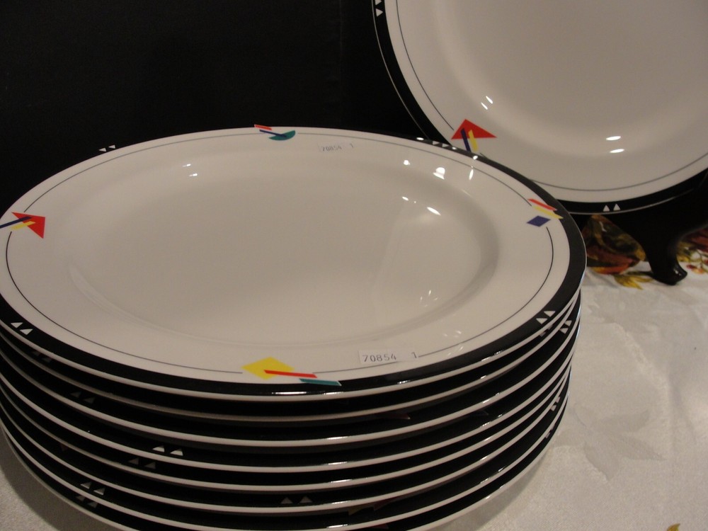 MIKASA BORN FREE 9 DINNER PLATES 10 3/4"
