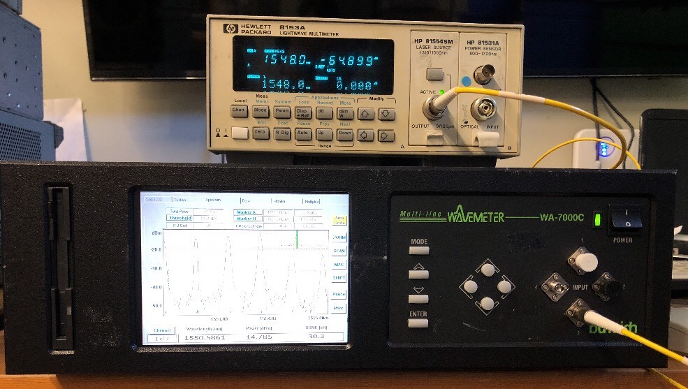 Burleigh WA-7000C Wavemeter Multiple Wavelength Meter MWM