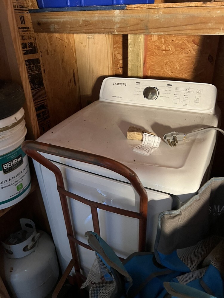 used samsung washer and dryer set